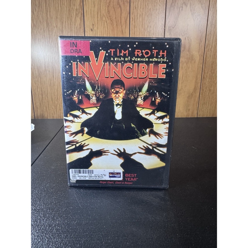 INVINCIBLE DVD (2003) - TIM ROTH - A Film By WARNER HERZOG
